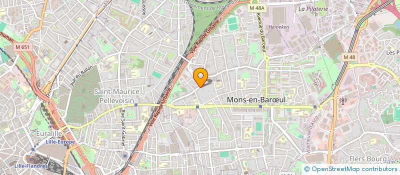 localisation de l'entreprise SCI DU 88 RUE DU GAL DE GAULLE  MONS-EN-BARUL