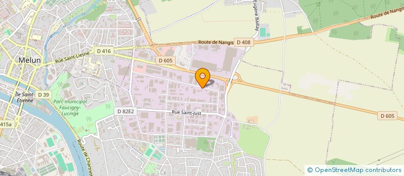 localisation de l'entreprise SCI DU 880 à VAUX-LE-PENIL