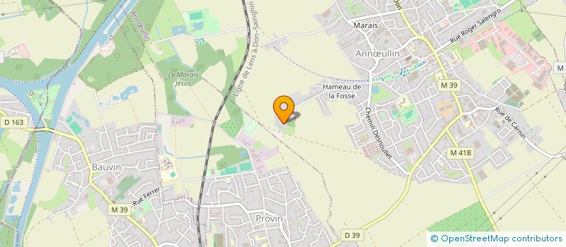 localisation de l'entreprise SCI DU 886  ANNULLIN