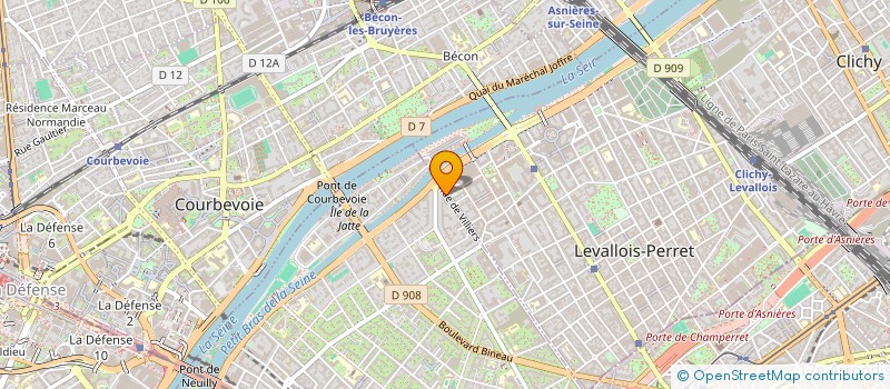 localisation de l'entreprise SCI DU 89 RUE DE VILLIERS à NEUILLY-SUR-SEINE