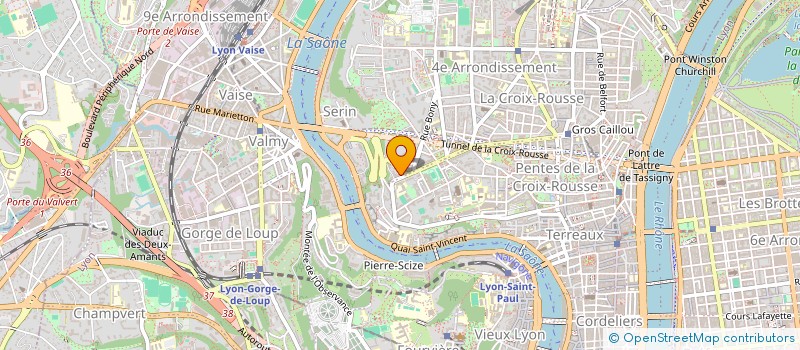 localisation de l'entreprise SCI DU 9  LYON