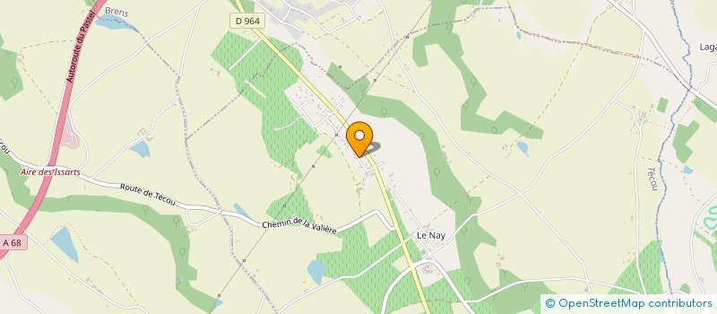 localisation de l'entreprise SCI DU 9  TECOU