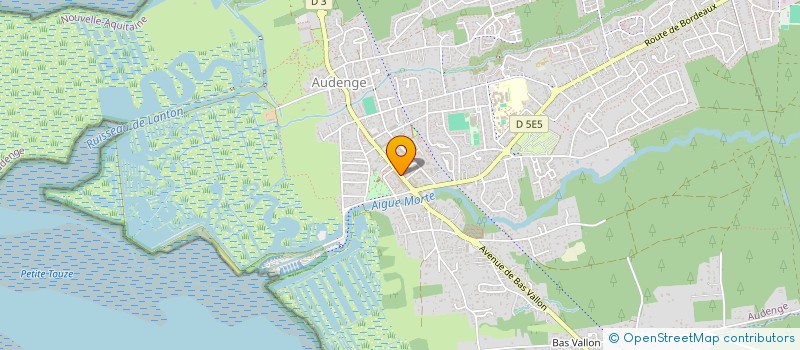 localisation de l'entreprise SCI DU 9 ALLEE BOISSIERE  AUDENGE