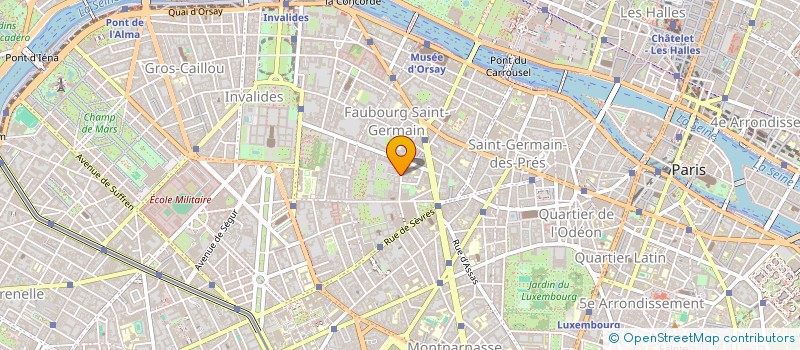 localisation de l'entreprise SCI DU 9 AV EMILE DESCHANEL  PARIS