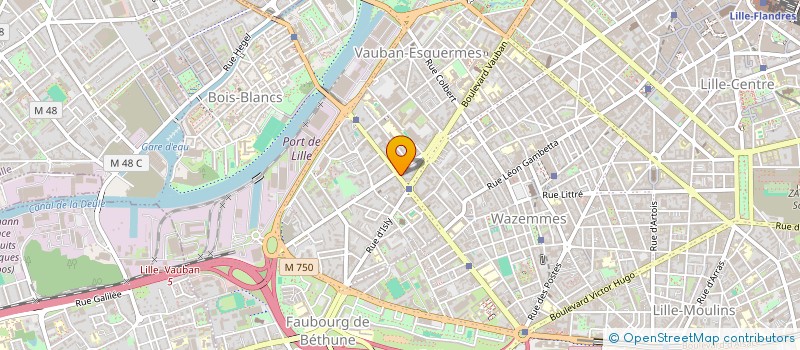localisation de l'entreprise SCI DU 9 BIS à LILLE