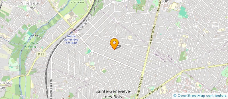 localisation de l'entreprise SCI DU 9 BIS RUE PERIGNON à SAINTE-GENEVIEVE-DES-BOIS
