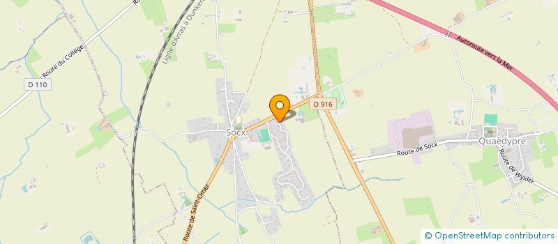 localisation de l'entreprise SCI DU 9 DE L HOTEL DE VILLE  SOCX