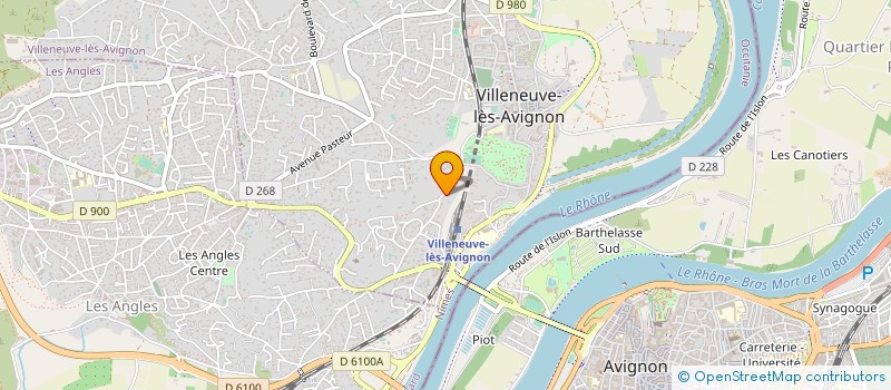 localisation de l'entreprise SCI DU 9 DE LA RUE MIGNARD  VILLENEUVE-LES-AVIGNON