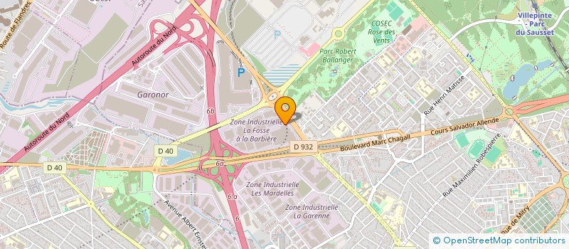 localisation de l'entreprise SCI DU 9 NOVEMBRE à AULNAY-SOUS-BOIS