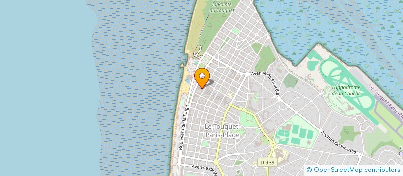 localisation de l'entreprise SCI DU 9 NOVEMBRE à LE TOUQUET-PARIS-PLAGE