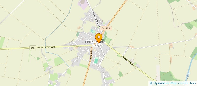 localisation de l'entreprise SCI DU 9 PLACE DE ROMAND à CHILLEURS-AUX-BOIS