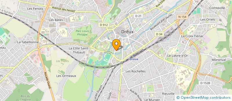 localisation de l'entreprise SCI DU 9 PLACE DU VIEUX PRE à DREUX
