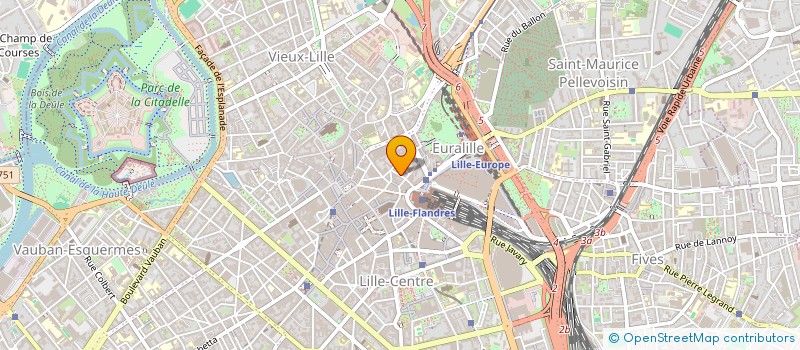 localisation de l'entreprise SCI DU 9 RUE A FIENS à LILLE