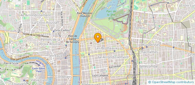 localisation de l'entreprise SCI DU 9 RUE DE BELFORT  LYON