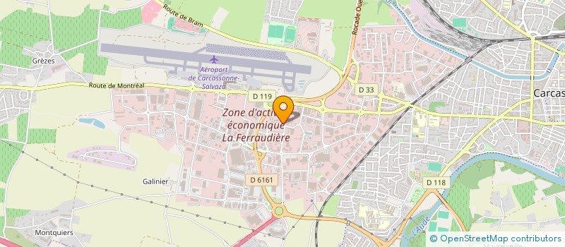 localisation de l'entreprise SCI DU 9 RUE DE LA COUSTOUNE à CARCASSONNE