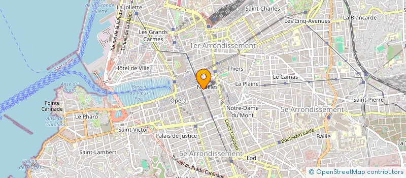 localisation de l'entreprise SCI DU 9 RUE DE LA PALUD à MARSEILLE