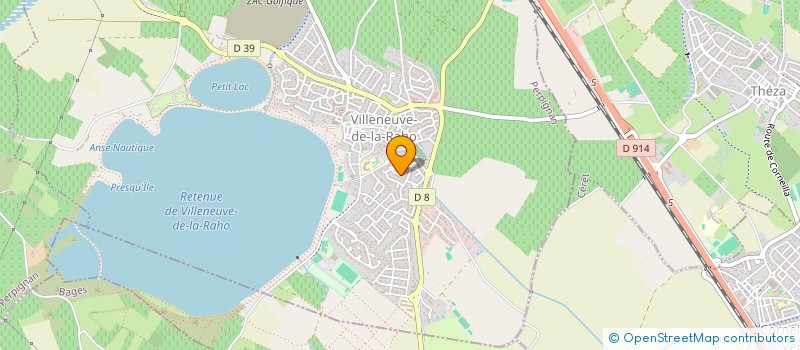 localisation de l'entreprise SCI DU 9 RUE DES ASPRES  VILLENEUVE-DE-LA-RAHO