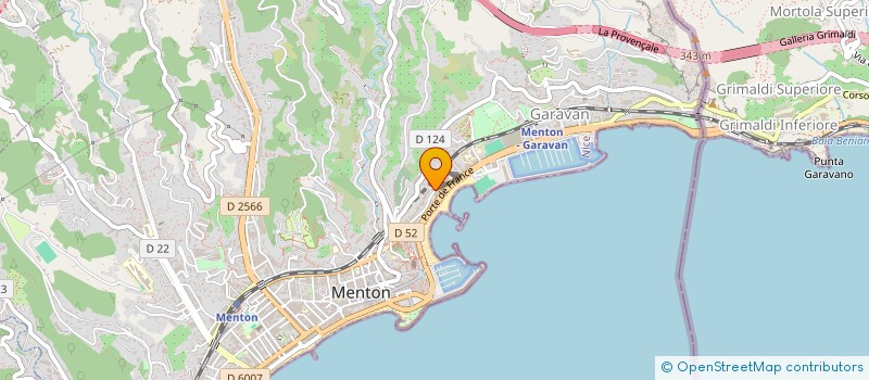 localisation de l'entreprise SCI DU 9 RUE DES MARINS A MENTON à MENTON
