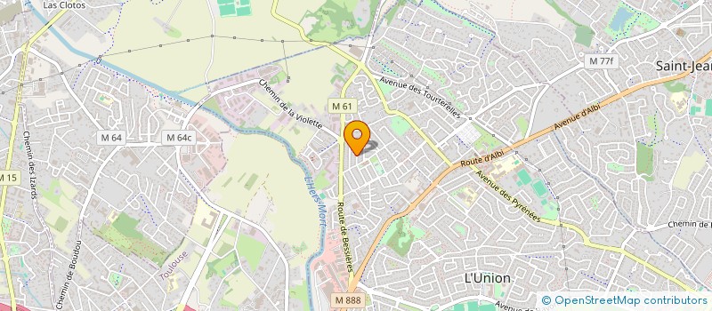 localisation de l'entreprise SCI DU 9 RUE DES TILLEULS à L'UNION