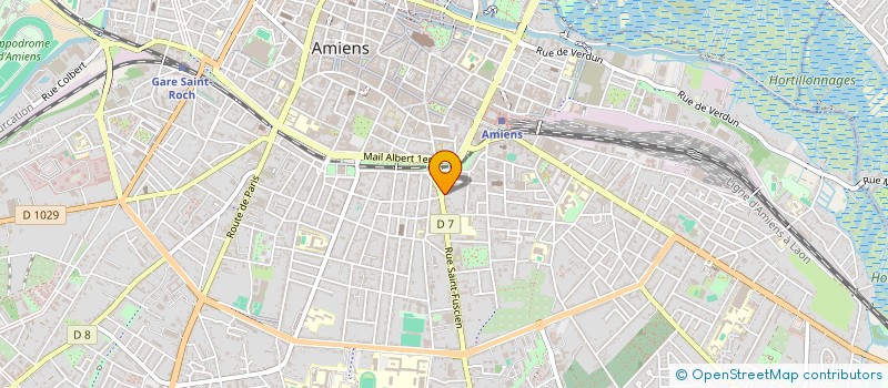 localisation de l'entreprise SCI DU 9 RUE DIJON  AMIENS