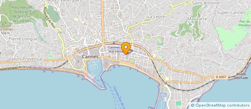 localisation de l'entreprise SCI DU 9 RUE DU CDT ANDRE à CANNES
