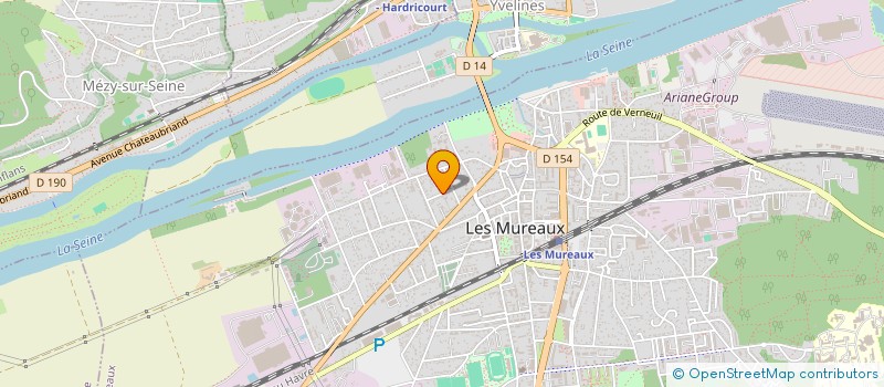 localisation de l'entreprise SCI DU 9 RUE PAUL BERT à LES MUREAUX