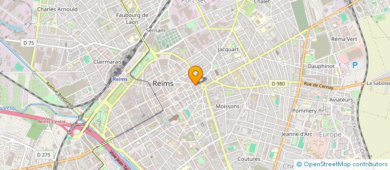 localisation de l'entreprise SCI DU 9 RUE ROGIER  REIMS