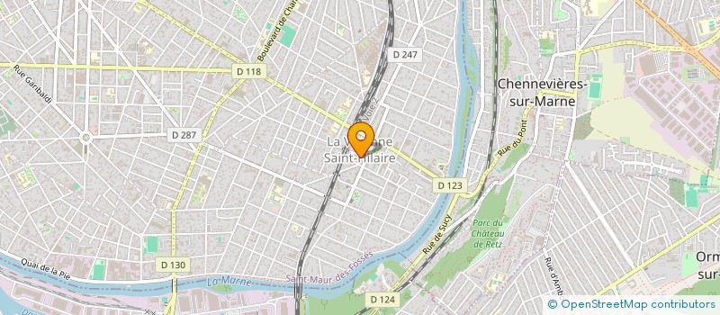 localisation de l'entreprise SCI DU 9 RUE TOURNEUX à SAINT-MAUR-DES-FOSSES