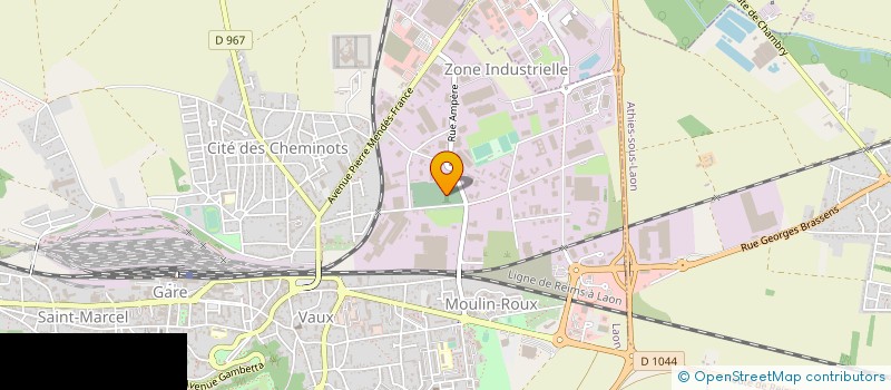 localisation de l'entreprise SCI DU 90 AVENUE DE BELGIQUE à LAON