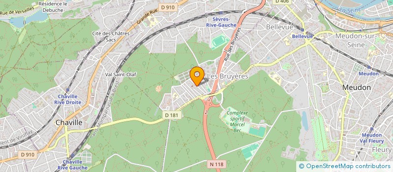 localisation de l'entreprise SCI DU 90 GRANDE RUE 92310 SEVRES à SEVRES