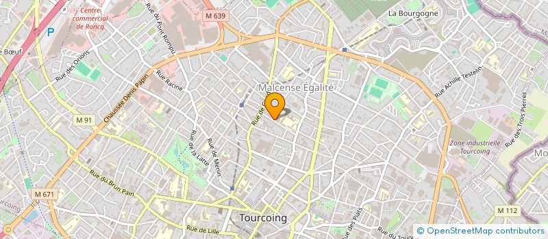 localisation de l'entreprise SCI DU 90 RUE SIMON TIBERGHIEN  TOURCOING