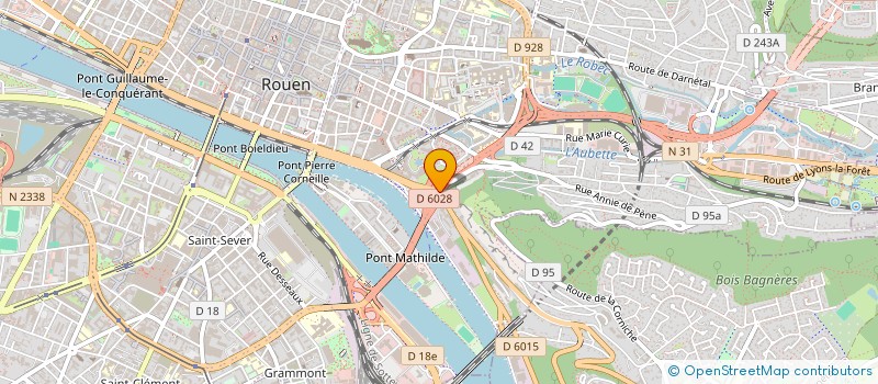 localisation de l'entreprise SCI DU 92 RUE SAINT SEVER  ROUEN