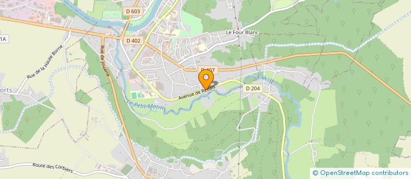 localisation de l'entreprise SCI DU 93 AVENUE DE REBAIS  LA FERTE-SOUS-JOUARRE
