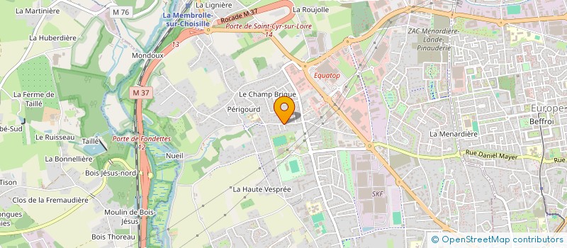 localisation de l'entreprise SCI DU 93 RUE BLAISE PASCAL à SAINT-CYR-SUR-LOIRE