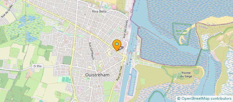 localisation de l'entreprise SCI DU 94  OUISTREHAM