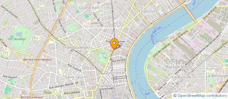 localisation de l'entreprise SCI DU 94 COURS DE VERDUN à BORDEAUX