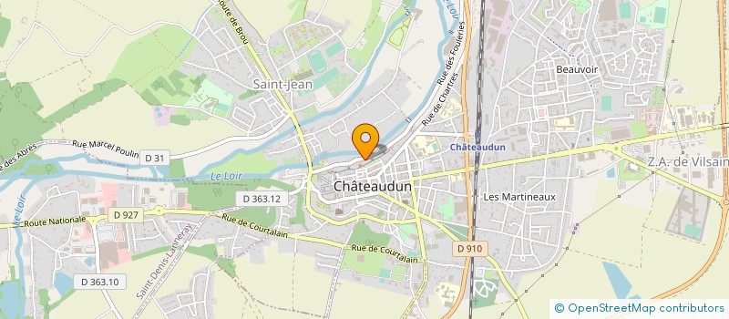 localisation de l'entreprise SCI DU 94 RUE DE LA CHARPENTERIE à SAINT-CLOUD
