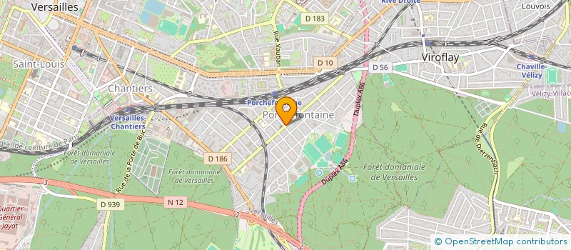 localisation de l'entreprise SCI DU 94 RUE YVES LE COZ à VERSAILLES