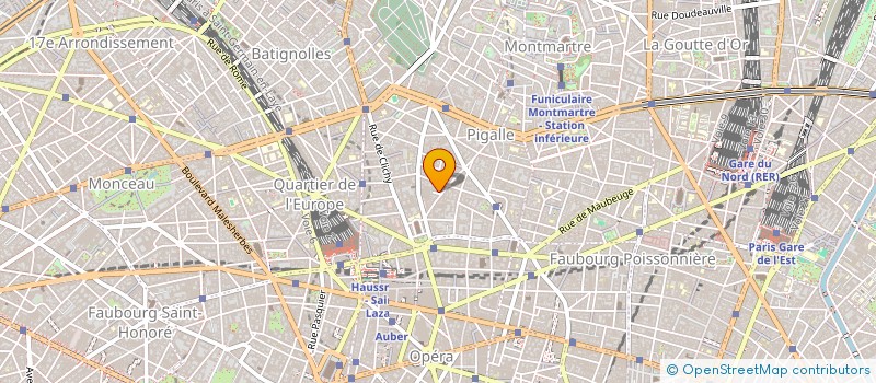 localisation de l'entreprise SCI DU 95 BD VICTOR HUGO A CLICHY  PARIS