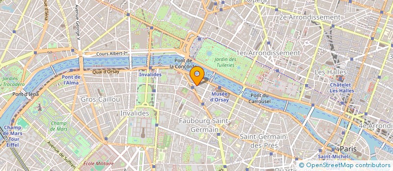 localisation de l'entreprise SCI DU 95 RUE DE LILLE  PARIS