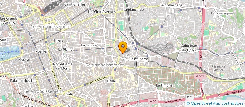 localisation de l'entreprise SCI DU 95 RUE MARENGO à MARSEILLE