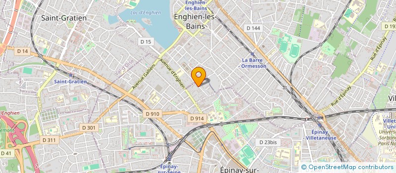 localisation de l'entreprise SCI DU 96 AVENUE D'ENGHIEN à EPINAY-SUR-SEINE