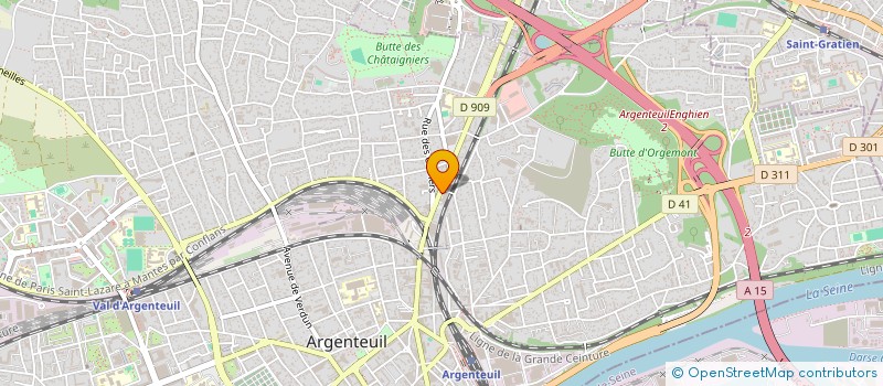 localisation de l'entreprise SCI DU 96 BOULEVARD JEAN ALLEMANE  ARGENTEUIL