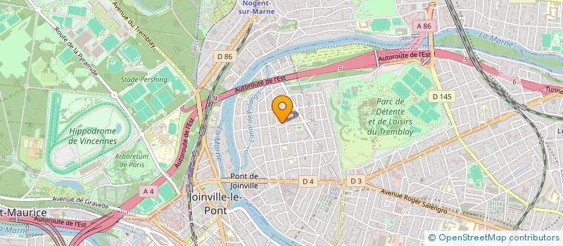 localisation de l'entreprise SCI DU 97 AVENUE DE VERDUN  JOINVILLE-LE-PONT