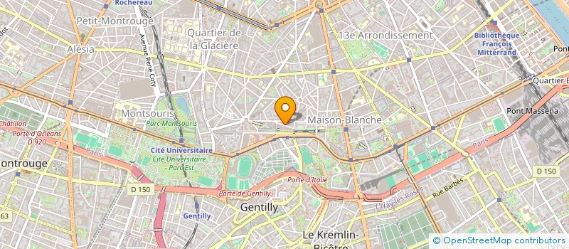 localisation de l'entreprise SCI DU 98 BD ST GERMAIN  PARIS