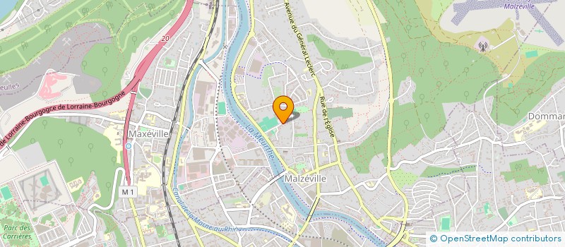 localisation de l'entreprise SCI DU 98 GRANDE RUE  MALZEVILLE