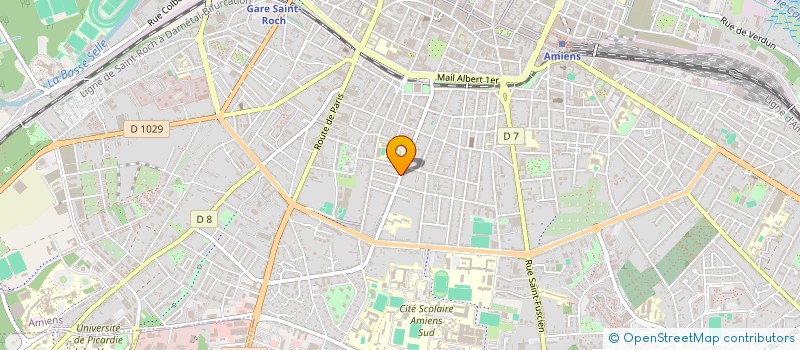 localisation de l'entreprise SCI DU 98 R DELPECH à AMIENS