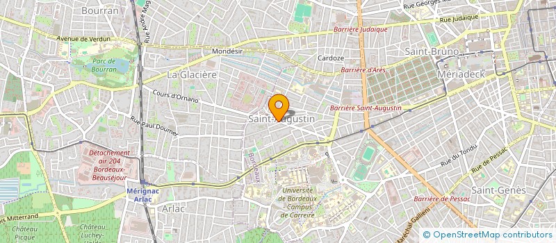 localisation de l'entreprise SCI DU 98 RUE DU GRAND MAURIAN  BORDEAUX