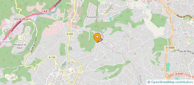 localisation de l'entreprise SCI DU 985 CHEMIN DU RETENAOU à VALLAURIS