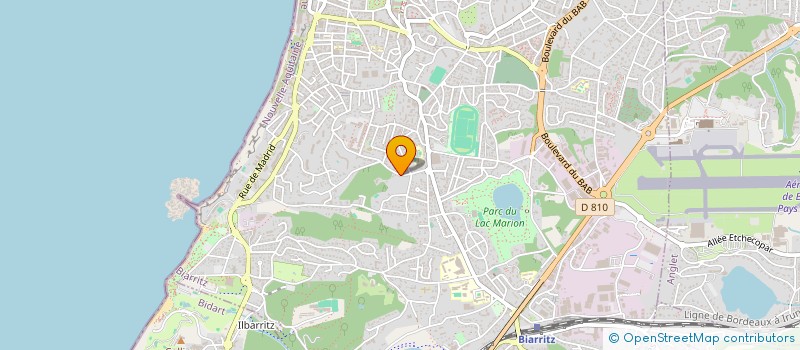 localisation de l'entreprise SCI DU 99 AVENUE DE PIOCHE à BIARRITZ